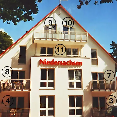 Haus Niedersachsen 10 Apartamento *